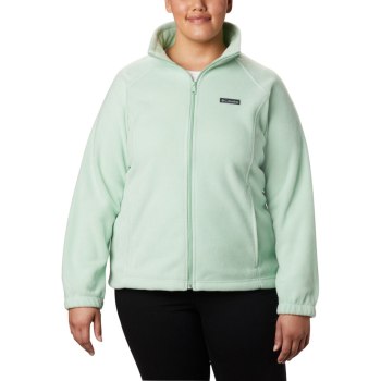 Columbia Jas Dames, Benton Springs Full Zip Plus Size Mintgroen, 26NPAUYHM